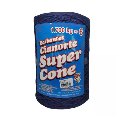Barbante Cianorte SuperCone Nº6 1.7 Kg - Roxo