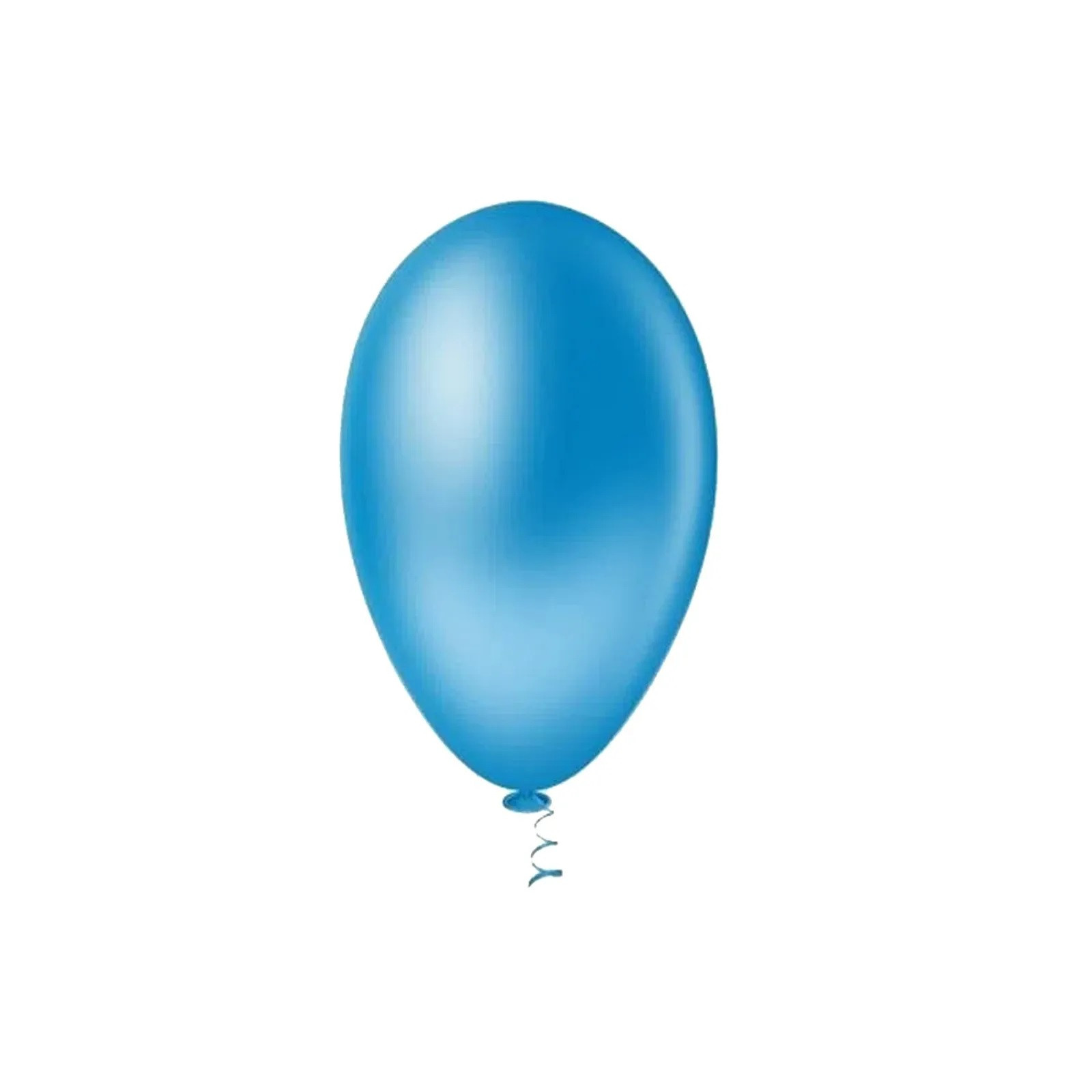 Balão Pera Liso Azul Escuro Nº6.5  c /50 unid - Pic Pic