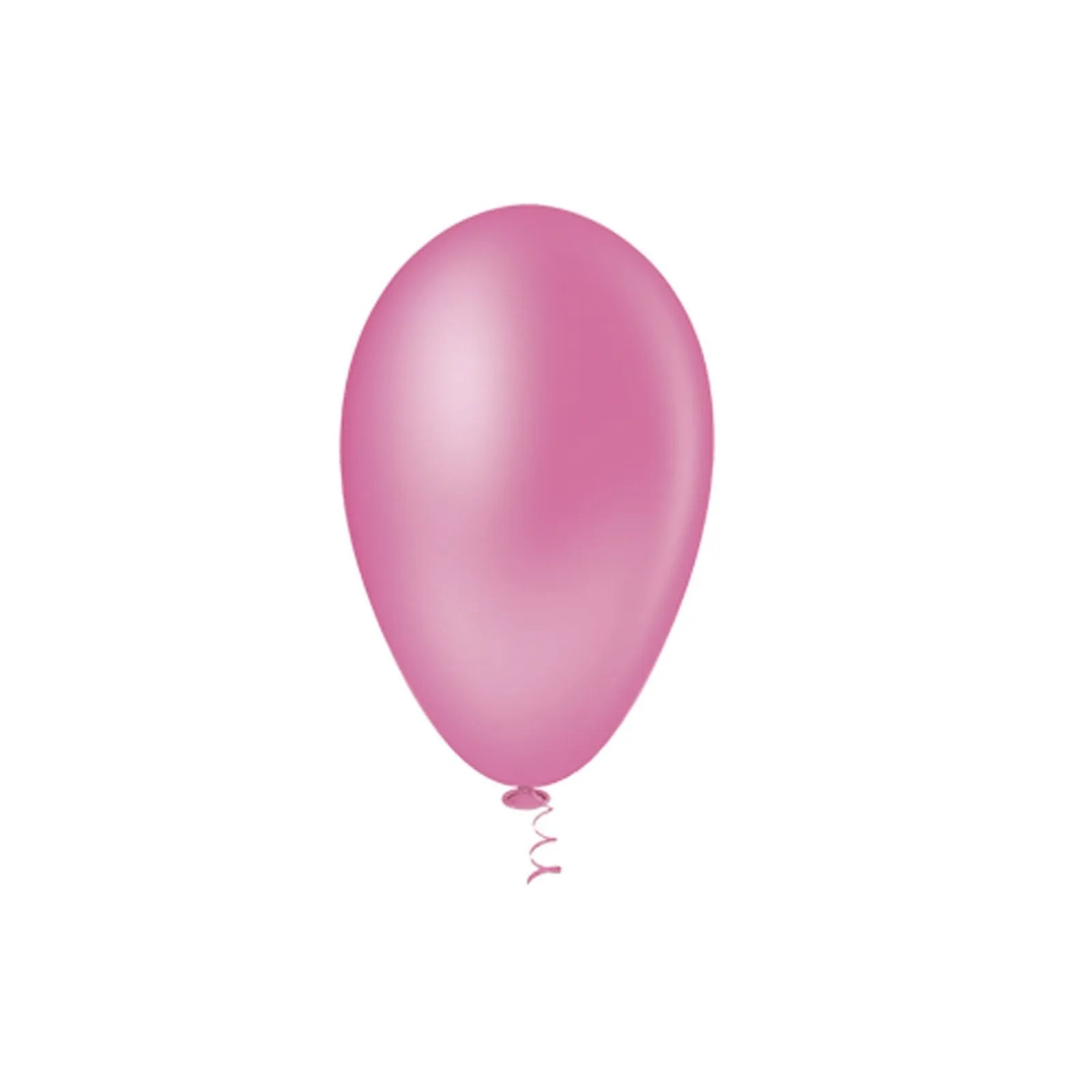 Balão Pera Liso Rosa Forte Nº6.5  c /50 unid - Pic Pic