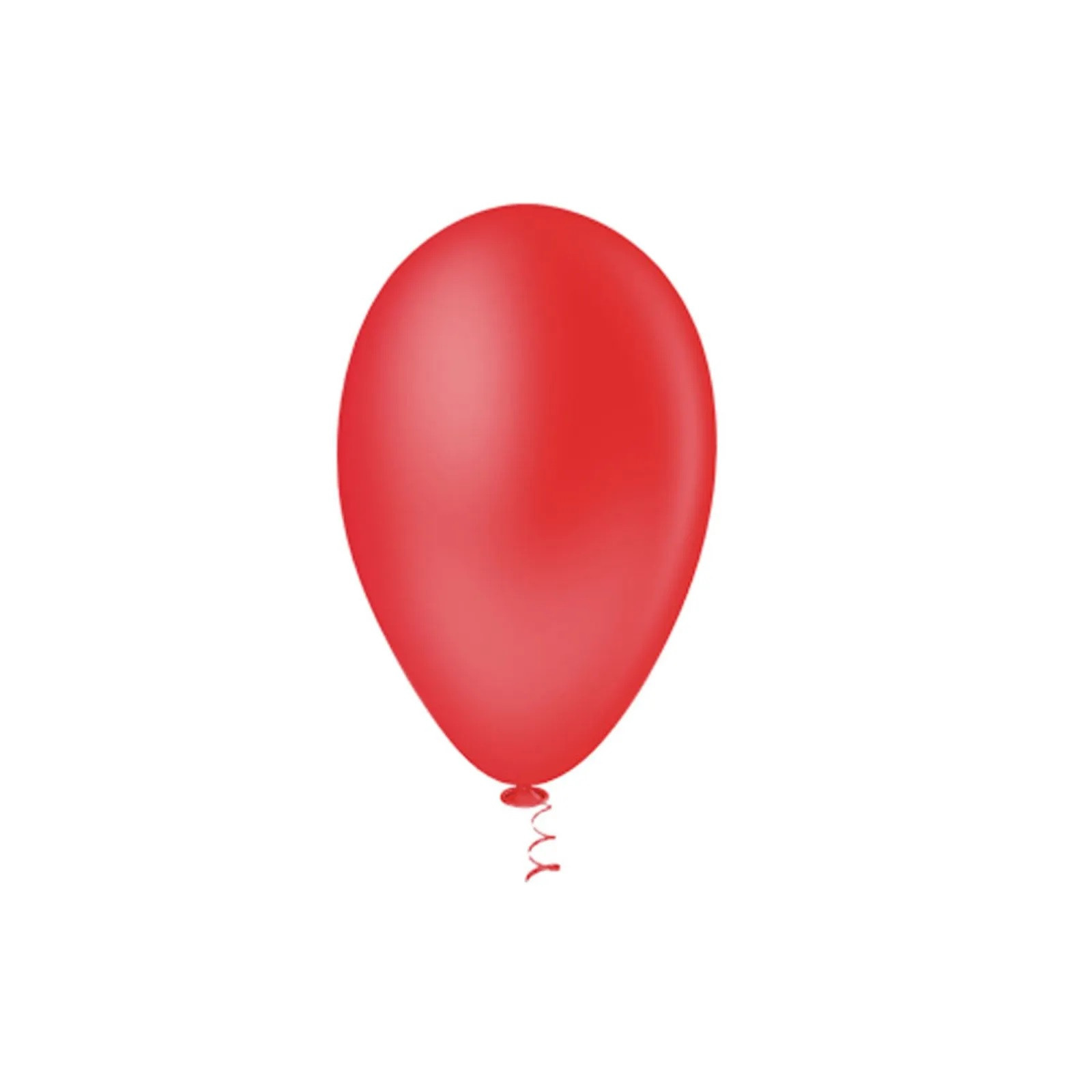 Balão Pera Liso Vermelho Nº6.5  c /50 unid - Pic Pic