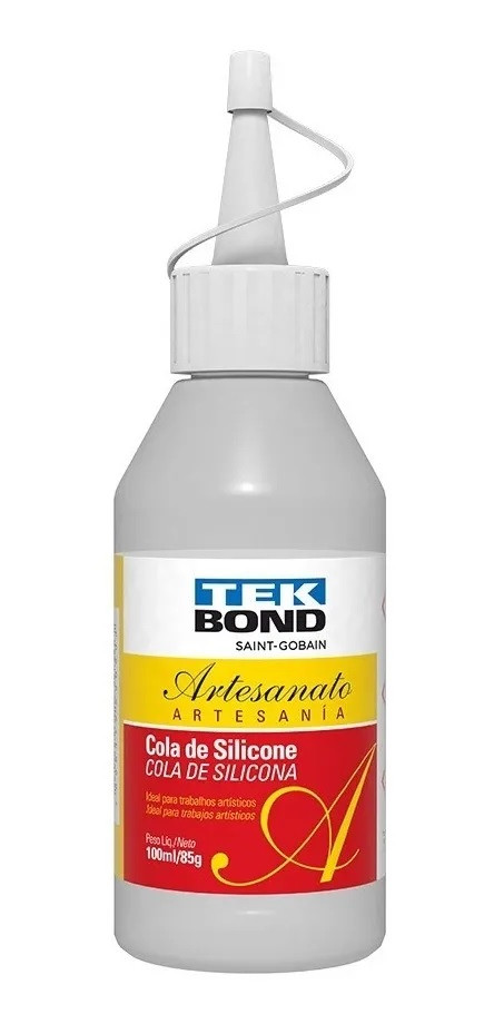 Cola de Silicone Para Artesanato 85g/ 100ml - TekBond