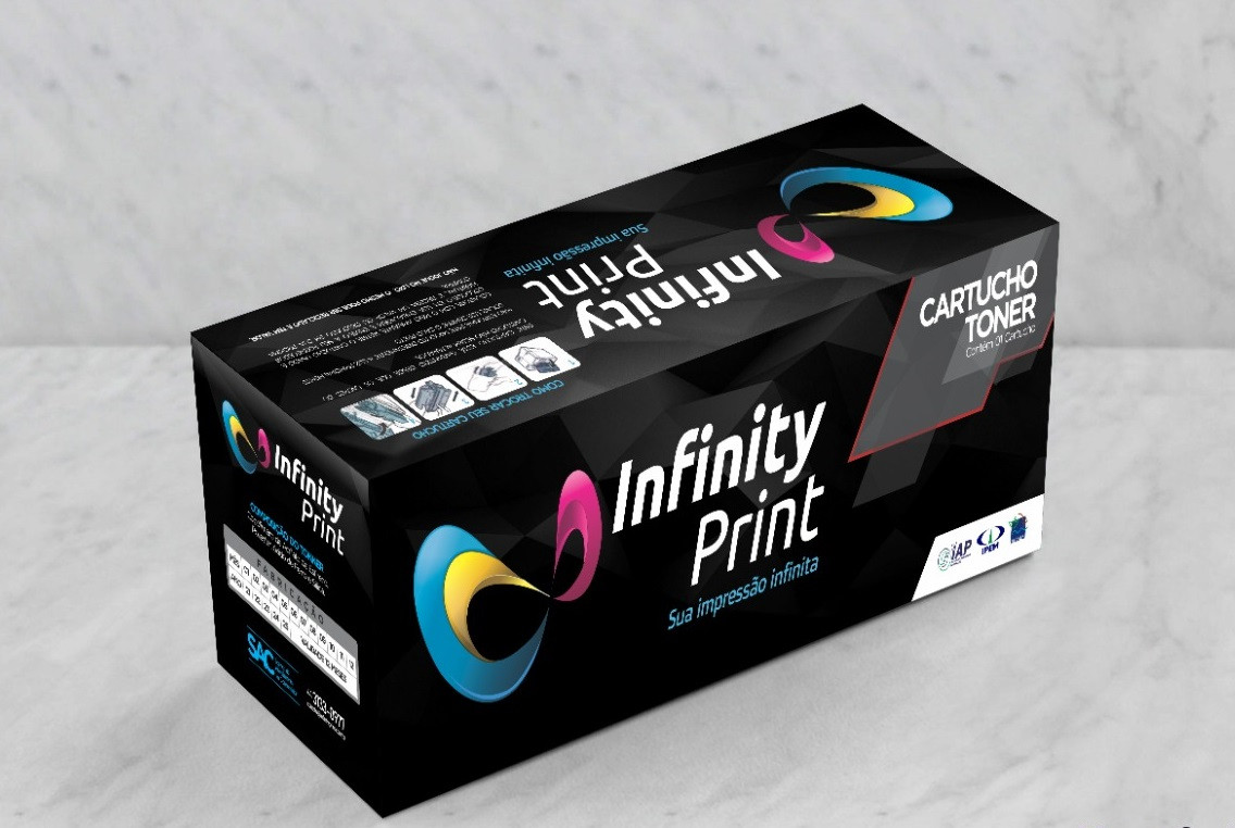 Toner Para Impressora 105A/W1105A Preto - Infinity Print 