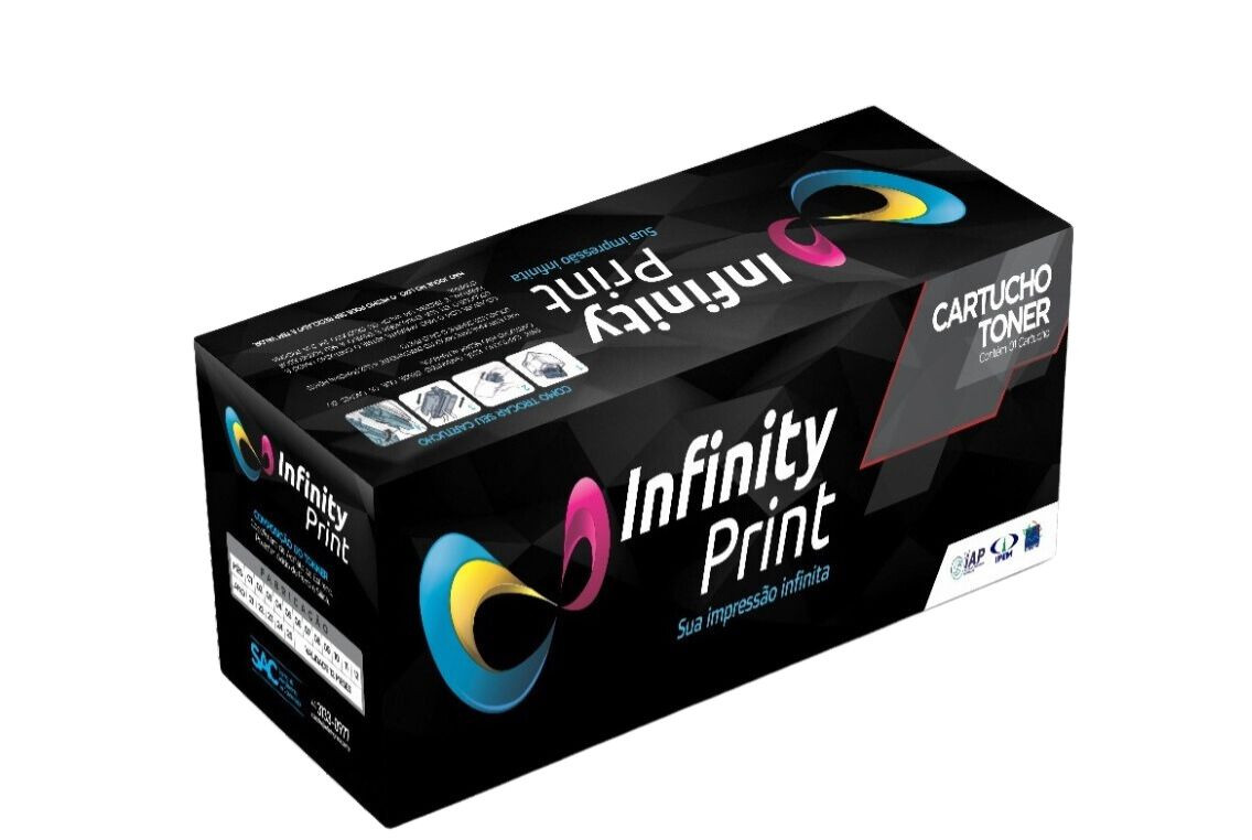 Toner Para Impressora CE285A Preto - Infinity Print 
