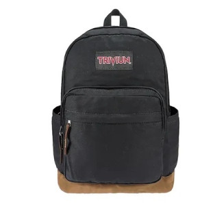 Bolsa-Mochila-Casual-Preta-e-Marrom-Marcurca-13120-Para-Notebook