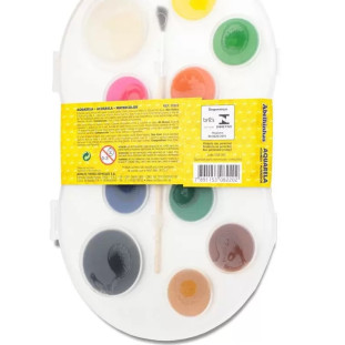 Aquarelha-Acrilex-12-Cores-C/Pincel