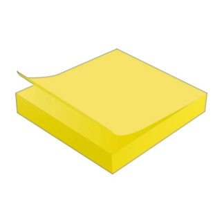 Bloco-Adesivo-Amarelo-Neon-Jocar-76mmx76mm-C/100-Fls