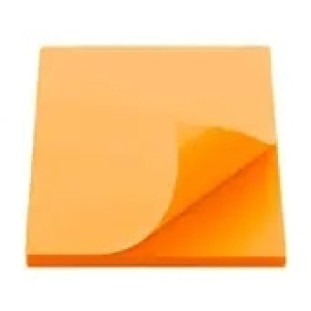 Bloco-Adesiivo-Laranja-Neon-Colacril-76x76mm-C/100-Fls