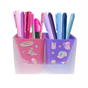 Kit-com-2-Porta-Objetos-Full-Collor-Rosa/Roxo