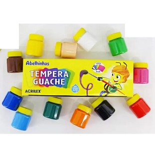 Tinta-Guache-Acrilex-12-Cores-