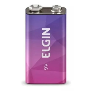 Bateria Recarregável 9v 250mAh Elgin 1 unidade 