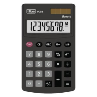 Calculadora-de-bolso-tilibra-TC03-preta