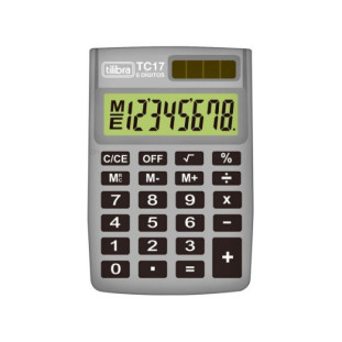 Calculadora-bolso-tilibra-TC17-cinza
