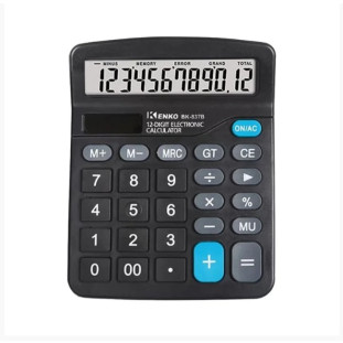 Calculadora De Mesa Kenko Kk-837b Display 12 Dígitos