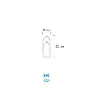 Clips-2/0-Bacchi-720-UND-500G
