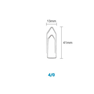 Clips-4/0-Bacchi-C/390-UN-500G