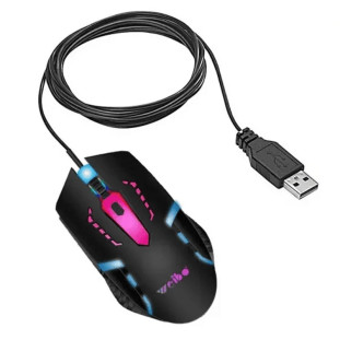 Mouse Gamer Com Iluminação Óptico Usb Bm612 