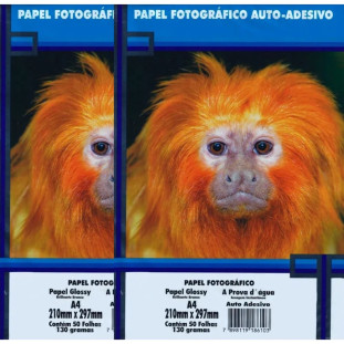 Kit-150-250-500-Folhas-Papel-Fotografico-A4-130g-Adesivo-Master-Print-50-Folhas