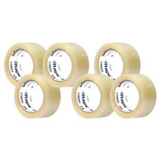 Fita-Adesiva-Alltape-Transparente-Larga-Para-Empacotamento-45x40m-Quantidade:6-Unidades