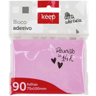 Bloco-Adesivo-Keep-75X100MM-Rosa-90fls