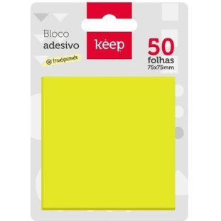 Bloco-Adesivo-Amarelo-Transparente-Pet-75mmx75mm-C/50-Fls