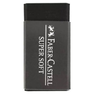 Borracha-Faber-Castell-Super-Soft-Preta