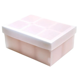 Caixa-Organizadora-com-6-Porta-Objetos-Rosa