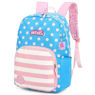 Mochila-Escolar-Azul-Barbie