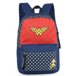 Mochila-Escolar-Azul-Wonder-Woman