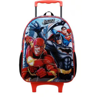 Mochila-com-Carrinho-16-Liga-da-Justica-