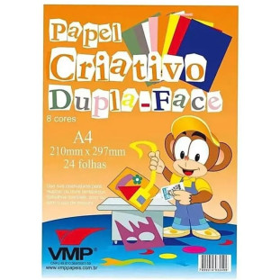 Papel-Criativo-Color-Dupla-Face-SET-A4-210mmx297mm-8-Cores-C/24-Fls
