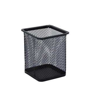 Porta-Caneta-Quadrado-Metal-Preto-