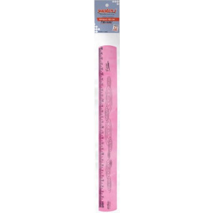Regua-Waleu-30CM-Flexivel-Rosa