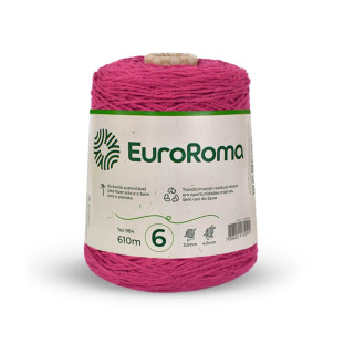Barbante EuroRoma 4/6 610m Tex 984 - Pink
