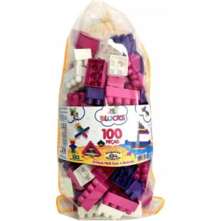 Blocos-De-Montar-Menina-100-Pecas-ReiBlocks