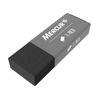 Borracha-Mercur-TR-Preta-com-Capa-de-Papel
