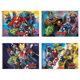 Caderno-Cartografia-80-Folhas-Avengers-