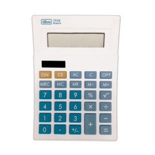 Calculadora Tilibra TC22 Branca Plástica 8 Dígitos 