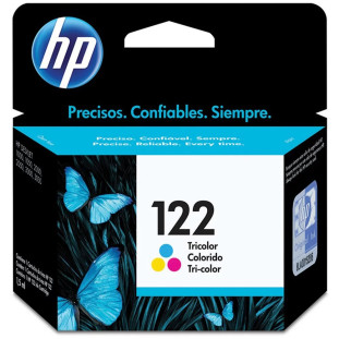 Cartucho de tinta HP 122 Colorido Original (CH562HB) HP Deskjet 1000 