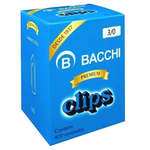 Clips Bacchi 3/0 Galvanizados