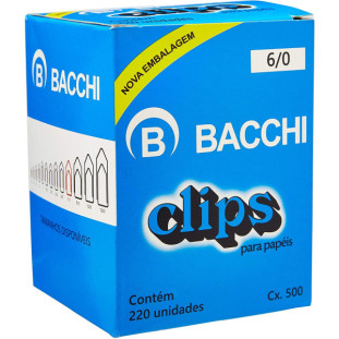 Clips-6/0-Bacchi-C/220-UN-500G