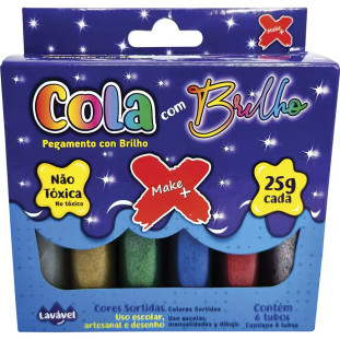 Cola-Glitter-Make+-com-6-Cores-25G