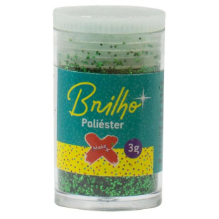 Glitter-Verde-Bandeira/Escuro-3G-Make+