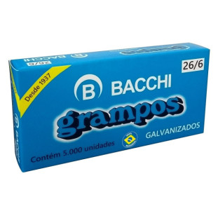 Grampo-26/6-Bacchi-C/5000-UN-Galvanizado