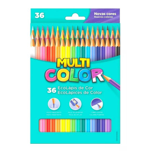 Lápis de Cor Faber 36 Cores Multicolor 