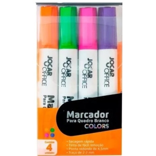 Marcador-Para-Quadro-Branco-Colors-Jocar-Com-4-Unidades-