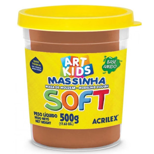 Massa-De-Modelar-Soft-500g-Chocolate-