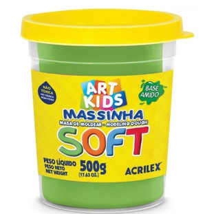 Massa-De-Modelar-Soft-500G-Verde-
