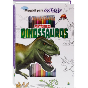 MegaKit para Colorir - Fantásticos Dinossauros