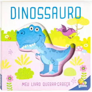 Meu Livro Quebra - Cabeça Dinossauro
