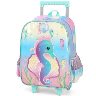 Mochila-Com-Carrinho-Cavalo-Marinho-Verde-